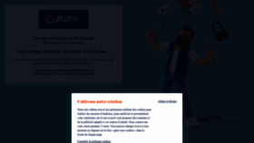 What Cultura.com website looked like in 2023 (This year)