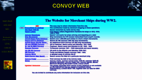 What Convoyweb.org.uk website looked like in 2023 (This year)