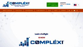 What C0mplex1.com website looked like in 2023 (This year)