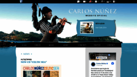 What Carlos-nunez.com website looked like in 2023 (This year)