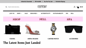 What Confidentialcouture.com website looked like in 2023 (This year)