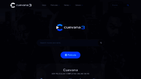 What Cuevanaa.org website looked like in 2023 (This year)