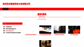 What Czlongben.cn website looked like in 2023 (This year)