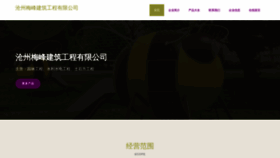 What Czmeifeng.cn website looked like in 2023 (This year)