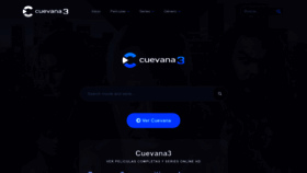 What Cuevana-3.shop website looked like in 2023 (This year)