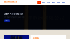 What Cdandan.cn website looked like in 2023 (This year)