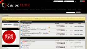 What Canonturk.com website looked like in 2023 (This year)