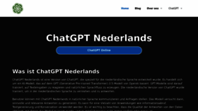 What Chatgptxonline.nl website looked like in 2023 (This year)