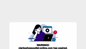 What Clarksshoesoutlet-online.com website looked like in 2023 (This year)