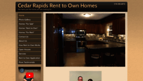 What Cedarrapidsrenttoownhomes.com website looked like in 2023 (This year)