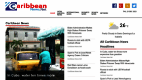What Caribbeannews.net website looked like in 2023 (This year)