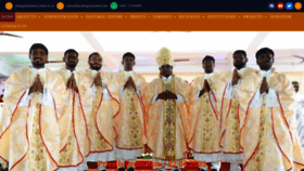 What Chengaidiocese.org website looked like in 2023 (This year)