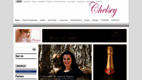 What Chelsey.co.nz website looked like in 2023 (This year)