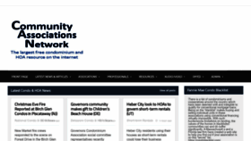 What Communityassociations.net website looked like in 2023 (This year)
