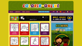 What Colorir-online.com website looked like in 2023 (This year)