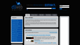 What Cssweb.co.nz website looked like in 2023 (This year)