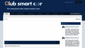 What Clubsmartcar.com website looked like in 2023 (This year)