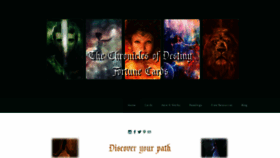 What Chroniclesofdestiny.com website looks like in 2024 