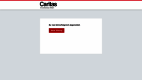 What Carinet.caritas-wien.at website looks like in 2024 