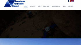 What Climbing-in-morocco.com website looks like in 2024 