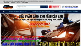 What Clbotosaigon.com website looks like in 2024 
