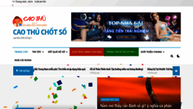 What Caothuchotso.net website looks like in 2024 