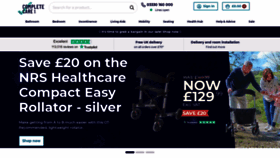 What Completecareshop.co.uk website looks like in 2024 