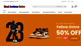 What Cheapsneakeronline.com website looks like in 2024 