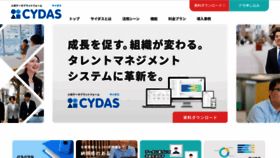 What Cydas.com website looks like in 2024 