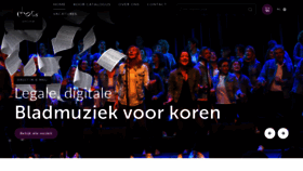 What Chorusonline.nl website looks like in 2024 