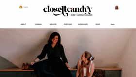 What Closettcandyy.com website looked like in 2024 (1 year ago)