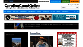 What Carteretnewstimes.com website looks like in 2024 