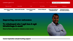 What Careers.govt.nz website looks like in 2024 