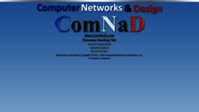 What Comnad.com website looks like in 2024 