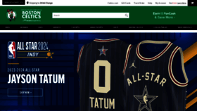 What Celticsstore.com website looks like in 2024 