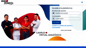 What Campus.institutoamazonico.edu.pe website looks like in 2024 