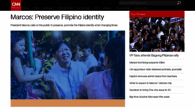 What Cnnphilippines.com website looks like in 2024 