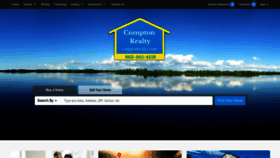 What Comptonrealty.com website looks like in 2024 