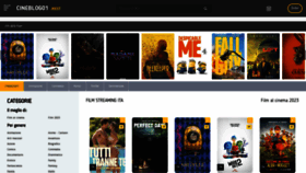What Cineblog01.rest website looks like in 2024 