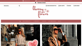 What Cherryflower.ch website looks like in 2024 