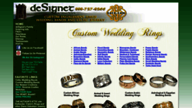 What Custom-wedding-rings.com website looks like in 2024 