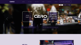 What C2ro.com website looks like in 2024 