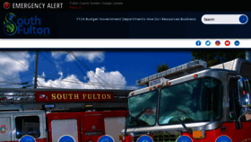 What Cityofsouthfultonga.gov website looks like in 2024 