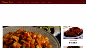 What Chinesefood.quest website looks like in 2024 