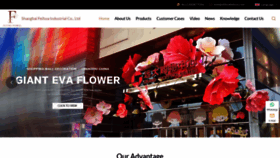 What Cnpaperflower.com website looks like in 2024 