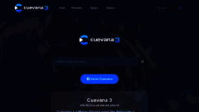 What Cuevana.de.com website looks like in 2024 