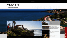 What Cascais.pt website looks like in 2024 