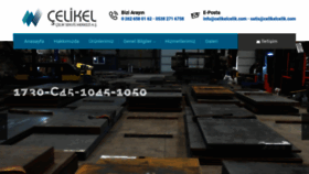 What Celikelcelik.com website looked like in 2024 (1 year ago)