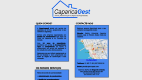 What Caparicagest.com website looks like in 2024 