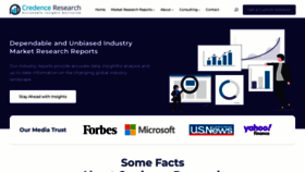 What Credenceresearch.com website looks like in 2024 